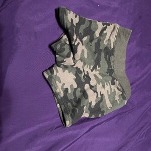 Camouflage baby shorts